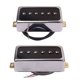 thumbnail image 3 of Humbucker B Forma Doble Salida Cromo Transductor eléctrico Transductor Pickups Estabilidad Material premium Reemplazo para guitarra 2 paquetes Sweethay OD010832-00, 3 of 7