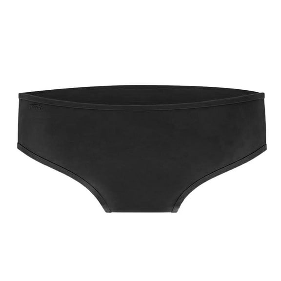 Women's Silicone Swimsuit Bottom 1pc Swim Trunk Fashion Chic Silicone Women Swimming Trunks Silicone Swim Trunks Black