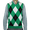Green, variant on Mens Argyle Sweater Vest (sv-255)