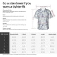 thumbnail image 6 of Chemistry Science Mens Hawaiian Shirt Short Sleeve Casual Button Up Tropical Summer Beach Shirt, 6 of 9