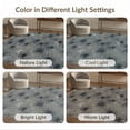 thumbnail image 7 of ODIKA 5'x7' Ultra-Soft Area Rug, Abstract Contemporary Geometric Scattered Covering Lightweight None Washable, Bare feet friendly, Silk-Touch for Bedroom Home office, 7 of 7