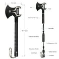 thumbnail image 2 of Camping Tactical Axes & Hatchet Multi-Tool Survival Tomahawk Folding Hammer, 2 of 6