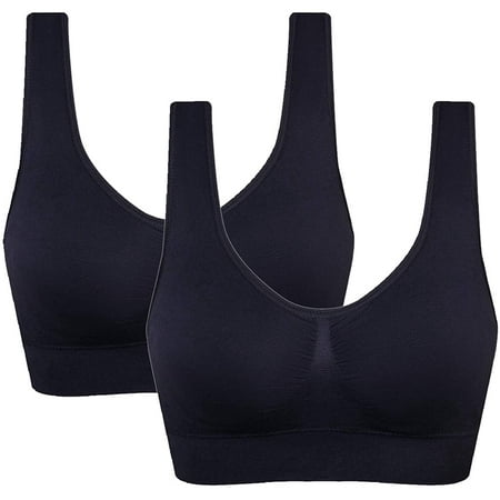 Women's Sports Bra, Removable Pads,Comfort Workout, Low-Impact Activity ...