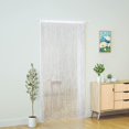 thumbnail image 2 of Cortina YaoYue para puerta, 100 x 280 cm, poliéster blanco, 2 of 8