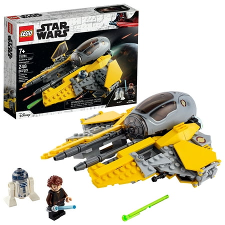LEGO Star Wars: Revenge of the Sith Anakin’s Jedi Interceptor 75281 Anakin Skywalker Building Toy (248 Pieces)