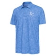 thumbnail image 2 of Men's Antigua Powder Blue Kansas City Royals Lush Polo, 2 of 3