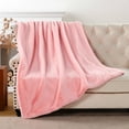 thumbnail image 4 of Home Soft Things Heavy Faux Fur Throw - Rose Quartz - 60" x 80", 4 of 10