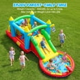 thumbnail image 6 of KloKick Jumbo Inflatable Water Park & Slide Castle – Dry/Wet Dual Use, 840D Fabric, 400lbs Capacity, for Climbing & Aquatic Fun, 6 of 12
