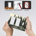 thumbnail image 4 of Hand Drawn Forest Switch Cover Decorative Wall Plate 3-Gang 2-Decor 1-Toggle Standard Size, 4 of 5