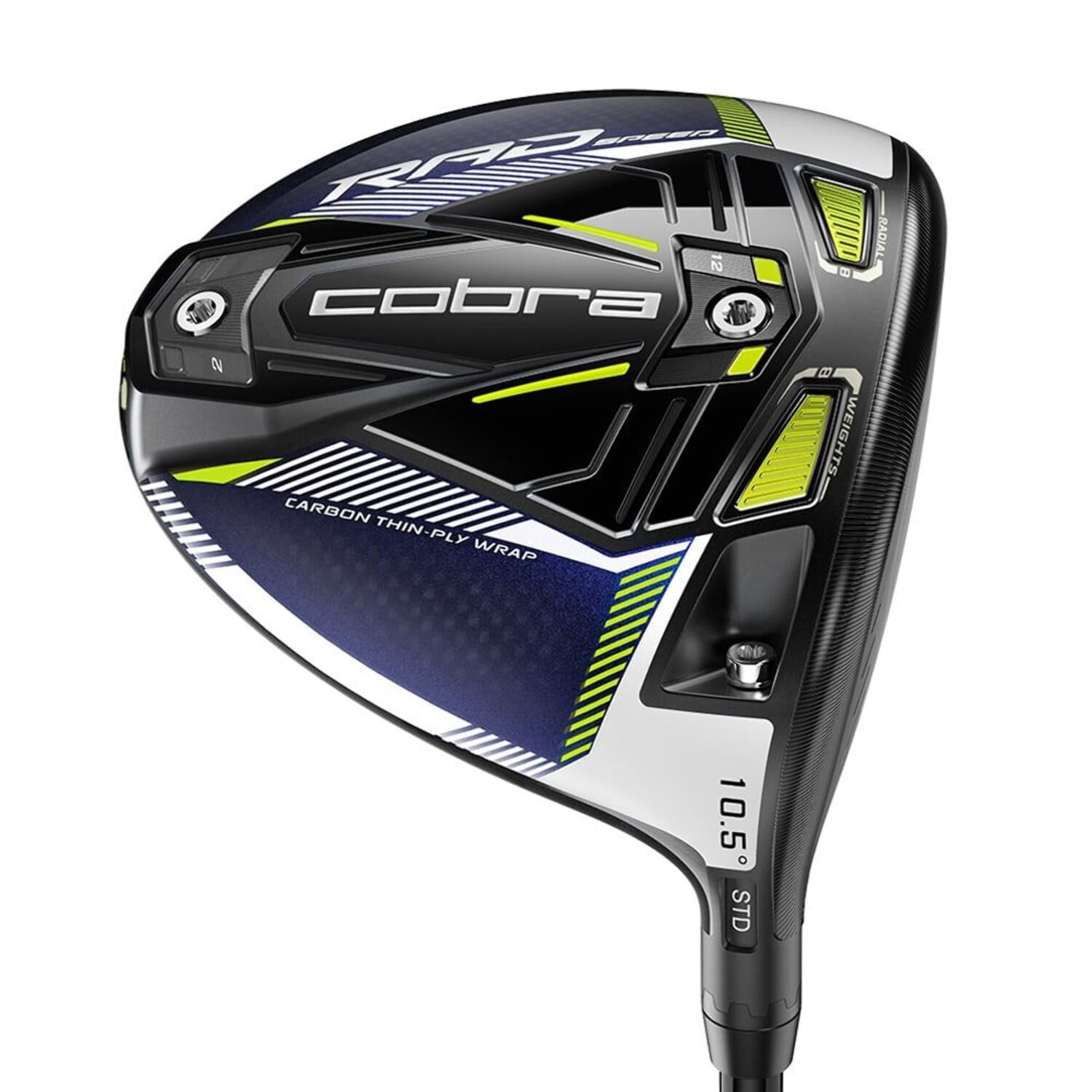 NEW Cobra King RAD Speed 9.0* Driver Hzrdus RDX Smoke Blue