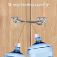 thumbnail image 4 of 4pcs Ceiling Hook Home Stainless Steel U Shape Eye Plate Expansion Tube Awning, 4 of 4