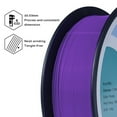 thumbnail image 2 of Ziro 3D PLA PRO Filament, 1.75mm 1kg, Purple, 2 of 6