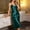 Green, variant on Womens Long Nightgown Sleeveless Night Dress Fashion V-Neck Spaghetti Strap Chemise Elegant Bride Wedding Party Dress
