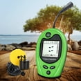 thumbnail image 2 of LUCKY Portable Fish Finder FF818 with LCD Display, 328ft Depth Range, Waterproof Design for Ocean, River, Lake Fishing, 2 of 6