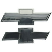 All Sales 96132P Grille And Liftgate Emblem Set Polished Chevrolet Bow-Tie