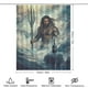 thumbnail image 2 of Cortina de ducha impermeable Aquaman Boston And The Submarine, ligera y lavable a máquina, para decoración de baño, 60 x 72 pulgadas (152 x 183 cm), 2 of 8