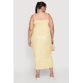 thumbnail image 3 of Women's Plus Size Textured Knit V-Neck Cami Dress, 3 of 3