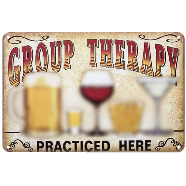 Funny Backyard Bar Sign, Man Cave Bar Sign for Home Bar Decor, Vintage