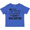 thumbnail image 3 of Inktastic My Best Friend is My Big Sister with Hearts Boys or Girls Toddler T-Shirt, 3 of 5