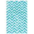 thumbnail image 4 of Safavieh Barcelona Carmella Zigzag Stripes Shag Area Rug, 4 of 7