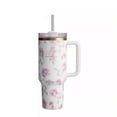 thumbnail image 1 of LILELIS Tasse en Acier Inoxydable à Double Isolation 40 Oz Tasse Automobile avec Poignée Tasse Bingba Rouge Taille Unique, 1 of 2