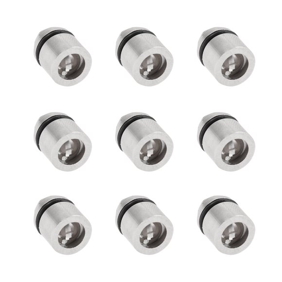 QUMIIRITY 9Ud LED Plateada Para Uso Y Accesorios Decorativos