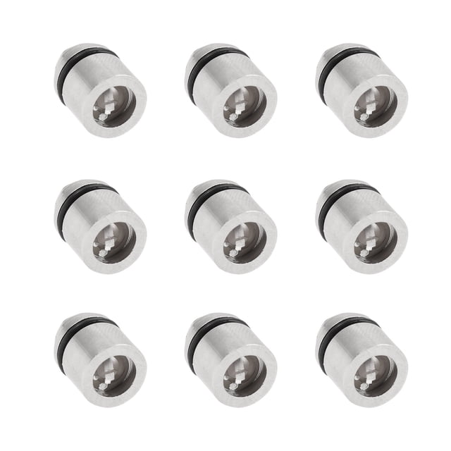 QUMIIRITY 9Ud LED Plateada Para Uso Y Accesorios Decorativos