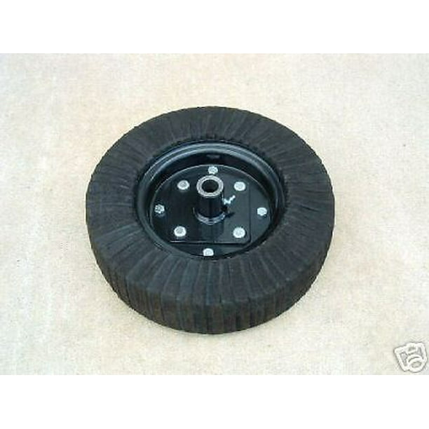 15 Inch Finish Mower Rotary Cutter Tail Wheel With Hub