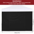 thumbnail image 4 of SunWall COOSHADE Instantáneo para Carpa Toldo Plegable 10x10 Negro, 4 of 6