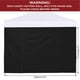 thumbnail image 4 of SunWall COOSHADE Instantáneo para Carpa Toldo Plegable 10x10 Negro, 4 of 6