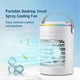 thumbnail image 1 of New Timer Air Cooler Colorful Atmosphere Light Spray Refrigeration Desktop Air Conditioner Home Office Water Cooling Fan, 1 of 5