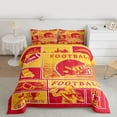 thumbnail image 2 of jejeloiu Football Game Twin Comforter Sets,Sport Theme Bedding Set For Boys Kids Reversible 2 Pieces, 2 of 8