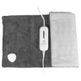 thumbnail image 4 of Dr Relief Full Back Heating Pad Fast Heating Wrap with Auto Shut Off for Back, Neck and Shoulder, Abdomen, Waist Pain Relief, Dry/Moist Option (12"x24", Gray), 4 of 6