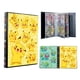 thumbnail image 1 of 30 páginas, 4 bolsillos, 240 tarjetas, tarjetas comerciales brillantes, carpeta de tarjetas, álbum de recortes, tarjetas comerciales, álbum, tarjetero de cuero EVA PU, 1 of 5