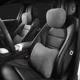 thumbnail image 5 of Reposacabezas para coche nuevo, soporte para el cuello, asiento para el automóvil, cojín de descanso para el cuello, almohada lumbar ajustable universal negra suave con diseño Maybach S Class, 5 of 5