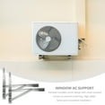 thumbnail image 3 of 2PCS 1 1.5P Folding Window Air Conditioner Support Stainless Steel Triangle Rack, 3 of 8