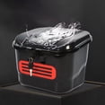 thumbnail image 6 of Bike Basket Bike Storage Basket Accessories Container Waterproof Thicken Holder Lock Design Large Capacity Cargo Rack Basket, 6 of 8