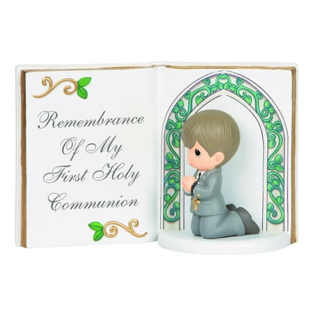 Precious Moments Remembrance Of My First Holy Communion Resin Figurine Boy (Home Improvement Best Moments)