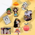 thumbnail image 2 of Insignias de Anime de una pieza para mujer, alfileres de solapa de Anime para mochilas, broches de Pines de esmalte de Metal, accesorios de joyería de moda, regalo, 2 of 5