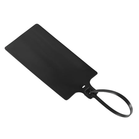 

Uxcell 255mm Long Plastic Anti-Tamper Security Tag Ties Black 50 Count