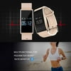 Blood Pressure Pedometer Heart Rate Monitor Sports Smart Wristband Bracelet