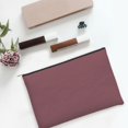 thumbnail image 6 of Hirioo Maroon for Paper Reusable Cosmetic Bag Zipper Encouragement Travel Pouch Toiletry Bag for Women Girls, 6 of 7
