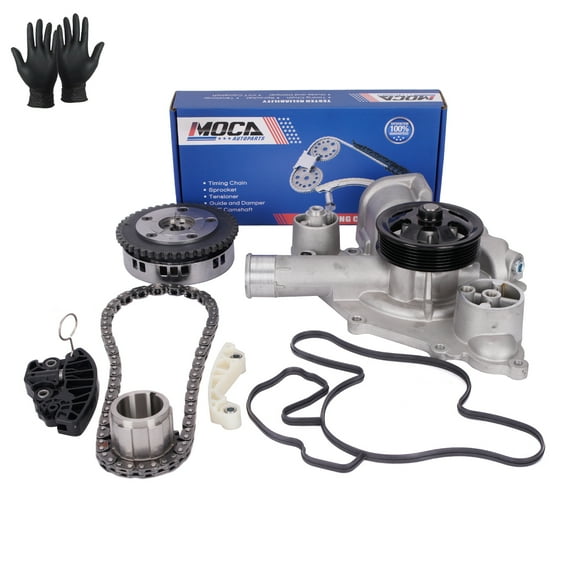 MOCA AUTOPARTS Timing Chain Kit with VVT Sprocket Water Pump Fit for 2011-2020 Chrysler 300 5.7L & 2011-2019 Dodge Challenger Charger Durango 5.7L
