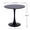 Black, variant on Velets Tulip Mid Century Modern Dining Table/Coffee Table with Round Top & Pedestal Base, Functional Table for Dining Room & Living Room - Perfect for Breakfast Nooks & Kitchens (Black, 32")