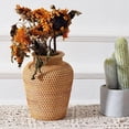 thumbnail image 4 of 2X Wicker Basket Rattan Hanging Flowerpot Flowerpot Flower Storage Basket Wicker Vase Rustic Woven Pot, 4 of 8