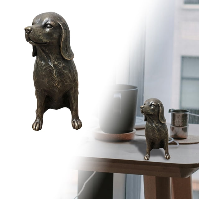 Springer Ornement de Bureau en Résine Figurine Décorative pour Maison Intérieur Extérieur Idée Cadeau