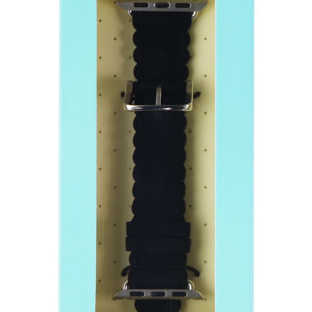 KATE SPADE Black Scallop Silicone 38 40Mm Band For Apple Watch