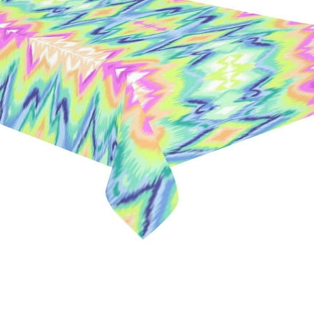 Mypop Indian Tie Dye Mandala Chevron Pattern Cotton Linen