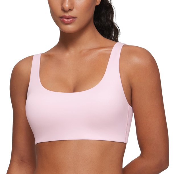 Sostén CRZ YOGA Softhold Doble Capa Sin Aros Rosa S