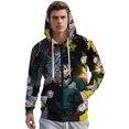 thumbnail image 2 of My Hero Academia Zip-Up Hoodie Pullover Hooded Long Sleeve Sweatshirts Tops Blouse with Pocket for Mens Womens, 2 of 8